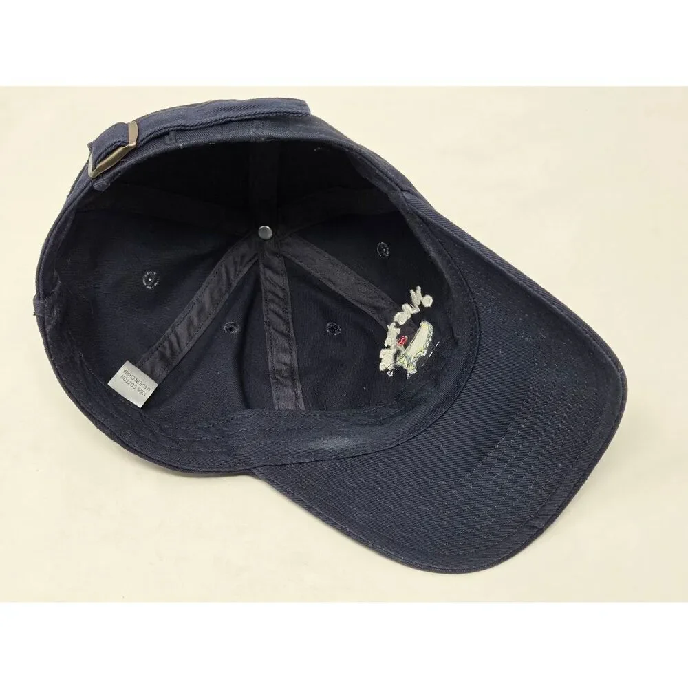 MASTERS GOLF 2010 HAT AUGUSTA NATIONAL NAVY BLUE AMERICAN NEEDLE STRAP CAP